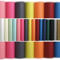 Clairefontaine 50x Farbiges, gerilltes Kraftpapier 50 Rollen 3x0,70m Sort.