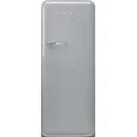 Smeg FAB28RSV6 Retro-Kühlschrank (270 l, 1530 mm hoch, polarsilber) 		