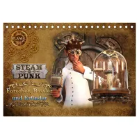 Calvendo Steampunk - Forscher, Bastler und Erfinder (Tischkalender 2026