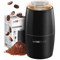 Clatronic KSW 3806 264005 Kaffeemühle Schwarz Edelstahl-Schlagmesser