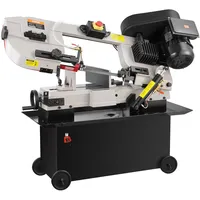 Vevor Metallbandsäge mit Untergetsell, 17x30 cm rechteckige Schnittkapazität, Metall-Bügelsäge