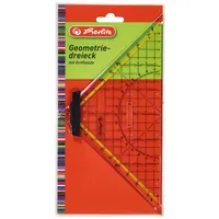 Herlitz Geometrie-Dreieck groß mit Griff,