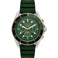 Michael Kors MARITIME Quarzuhr Silikonarmband 44 mm MK9214