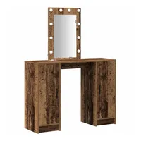 VidaXL Schminktisch mit Speicher Braun 102 x 33 x