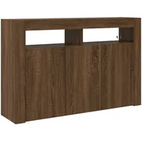 VidaXL Sideboard 116 x 30 x 75 cm braun