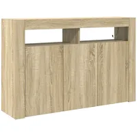 VidaXL Sideboard 116 x 30 x 75 cm braun