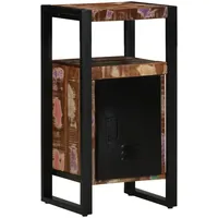 VidaXL Badschrank Mehrfarbig 40x35x75 cm Massivholz Recycelt