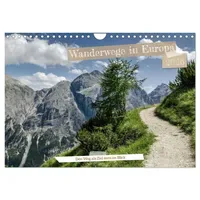 Calvendo Wanderwege in Europa (Wandkalender 2026 DIN A4 quer),