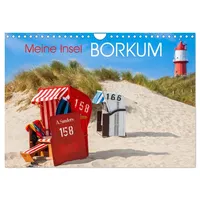Calvendo Meine Insel Borkum (Wandkalender 2026 DIN A4 quer),