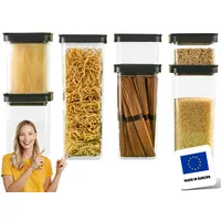 Uandu Vorratsdosen mit Deckel Luftdicht - 7er Vorratsbehälter Set