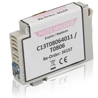 Tintencenter Kompatibel zu Epson C13T08064011 / T0806 Tintenpatrone, light