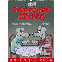 Lappan Verlag Uli Stein Tierische Zeiten 2026: Monatskalender für