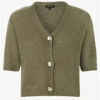 More & More Strickjacke in oliv - 0001 |