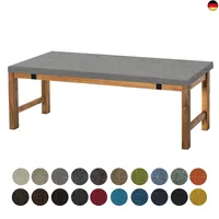 Aselbia Bankauflage 100 x 30 x 5 cm dunkelgrau