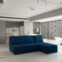 Masseno Ecksofa DOMIRA mit Schlaffunktion L-Form, Sofa mit Bettkasten,