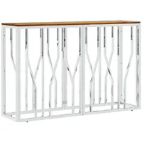 VidaXL Konsolentisch 120 x 40 x 75 weiß