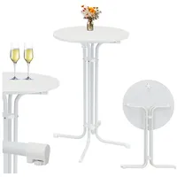 Trutzholm Stehtisch klappbar Ø 70 cm Höhe 110 cm