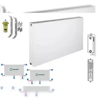 Belrad Planheizkörper 400 x 800 mm 100 W weiß