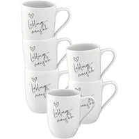 Villeroy & Boch Statement Becher mit Henkel 'Lieblingsmensch' 290