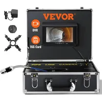 Vevor 1000TVL Endoskop Kanalkamera 16GB SD-Karte IP68 Wasserdicht 480P