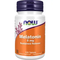 NOW Foods Melatonin 5 mg Retardtabletten 120 Stück