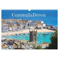 Calvendo Cornwall & Devon 2026 (Wandkalender 2026 DIN A3