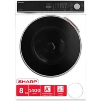 Sharp ES-WNFL814CWDA-DE Waschmaschine (8 kg, 1400 U/min)