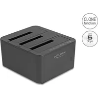 DeLock USB Dockingstation für 3 x SATA HDD SSD
