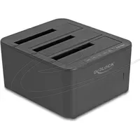DeLock USB Dockingstation für 3 x SATA HDD SSD