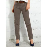 Inspirationen WITT WEIDEN 5-Pocket-Jeans in taupe | Gr.: 38