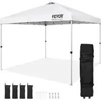 Vevor Faltpavillon 3,05 x 3,05 m inkl. 4 Seitenteile