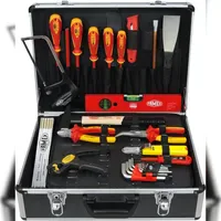FAMEX Alu Werkzeugkoffer 31-tlg. schwarz