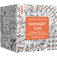 Frechverlag Zentangle Cube 50 St. 20 blanko Tiles