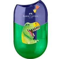 Faber-Castell Dosenspitzer doppelt Dino blau