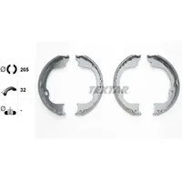 Textar Bremsbackensatz, Feststellbremse 91078500