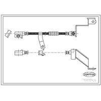 CORTECO Bremsschlauch
