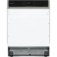 Telefunken GET6012DI Einbau-Geschirrspüler (teilintegrierbar, 598 mm breit, Edelstahl)