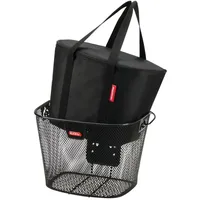 KLICKfix Thermo-Tasche für Lenkerkorb schwarz, 34x26x25 cm