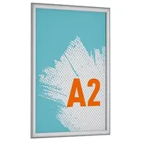 Durable Klapprahmen silber 48,0 x 65,0 cm
