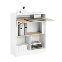 SoBuy Klapptisch Weiß und Natur BHT ca. 70x85x54cm -