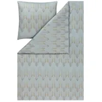 Estella Bettwäsche Cielo 155 x 220 cm Jersey Grau