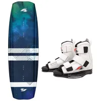 F2 Set Wakeboard Coast Ocean 144cm mit Wakebindung Team