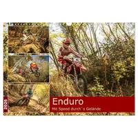 Calvendo Enduro Mit Speed durch`s Gelände (Wandkalender 2026 DIN