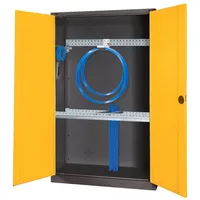C+P Modul-Sportgeräteschrank ""Grundausstattung"" mit Vollblech-Flügeltüren, HxBxT 195x120x50 cm, Ergo-Lock