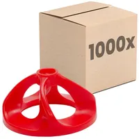 Dalsys Fliesen Nivelliersystem 1000x Hauben für Ebenmäßige Fugen