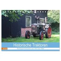 Calvendo Historische Traktoren 2026 (Tischkalender 2026 DIN A5 quer),