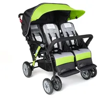 Foundations Krippenwagen ""4-Sitzer"", Grün-Schwarz