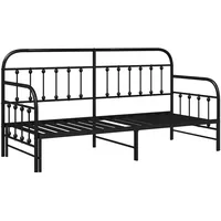 VidaXL Tagesbett 80 x 200 cm schwarz