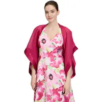 Vera Mont Chiffonstola mit 3/4 Arm in Dark Raspberry