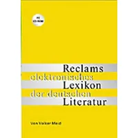 Reclam Verlag Reclams elektronisches Lexikon der deutschen Literatur